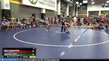 82 lbs Round 3 (12 Team) - Adriana Kunz, Summit Wrestling Academy vs Macy Rasmussen, Grit And Grace