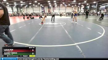 160 lbs Rd# 8- 12:30pm Saturday Final Pool - Lucas Boe, M2TC Blue vs Barret Mieras, Iowa Black
