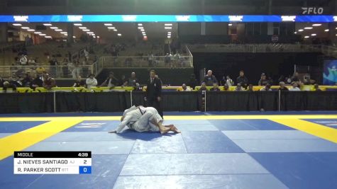 JULIO NIEVES SANTIAGO JR vs REID PARKER SCOTT 2024 Pan Jiu Jitsu IBJJF Championship