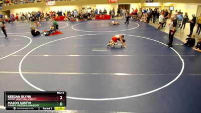 86 lbs Champ. Round 2 - Mason Austin, Pursuit Wrestling Minnesota vs Keegan Glynn, Summit Wrestling Academy