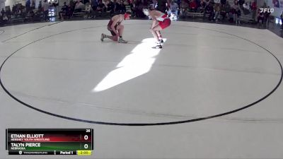 147 lbs Champ. Round 1 - Ethan Elliott, Hershey Youth Wrestling vs Talyn Pierce, Nebraska