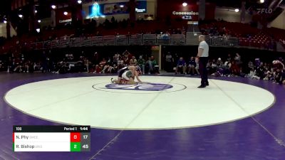 106 lbs Round 3 (8 Team) - Riley Bishop, Grand Island vs Nate Phy, Smith Center