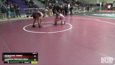 189 lbs Semifinal - Saiheron Preciado-Meza, Marina vs Jacqueline Torres, Dominguez