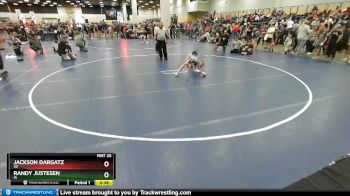 82 lbs Cons. Round 1 - Randy Justesen, IA vs Jackson Dargatz, SD