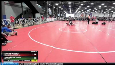 130 lbs Rd# 8- 12:30pm Saturday Final Pool - Emmitt Warren, Agression Legionaries vs Aiden Blanchard, Team Ohio