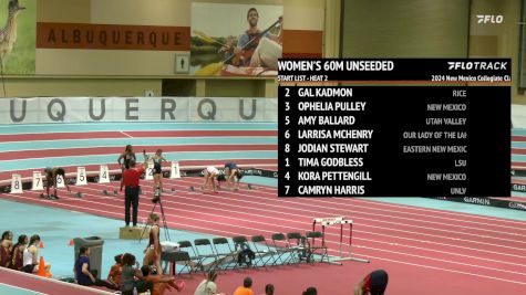 Women's 60m, Prelims 2