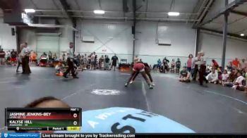 128 lbs Round 4 (6 Team) - JASMINE JENKINS-BEY, Level Up vs Kalyse Hill, Assassins