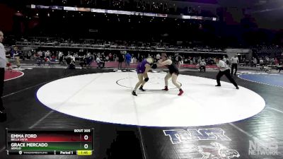 189 lbs Semifinal - Emma Ford, Bella Vista vs Grace Mercado, Armijo