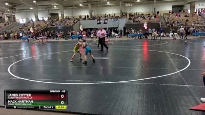 65 lbs Cons. Round 2 - James Cotter, Rabbit Wrestling Club vs Mack Hartman, Stars Wrestling Club