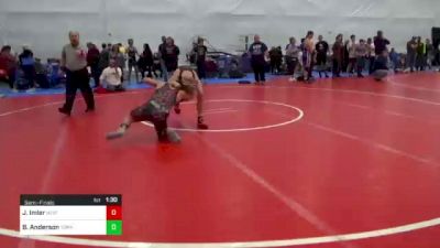 152 lbs Semifinal - Jayden Imler, New Paris vs Balian Anderson, York