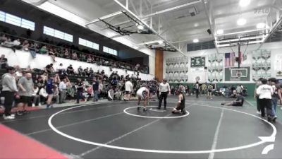 157 lbs Quarterfinal - Isaiah Garcia, Yorba Linda vs Amen Johnson, Laguna Hills