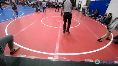 75-83 lbs Rr Rnd 2 - Layla Cooper, Miami Takedown Club vs Caymie Rice, Glenpool Youth Wrestling