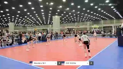 Monsters 18-1 vs EVC 18 Elite - 2022 JVA World Challenge presented by Nike - Expo Only