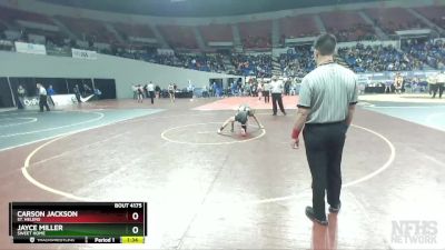 4A-113 lbs Quarterfinal - Carson Jackson, St. Helens vs Jayce Miller, Sweet Home