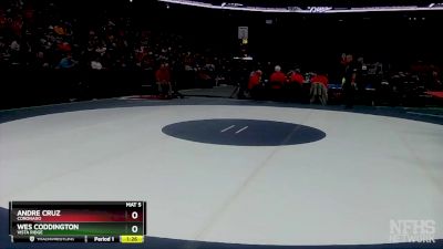 150-4A Quarterfinal - Andre Cruz, Coronado vs Wes Coddington, Vista Ridge