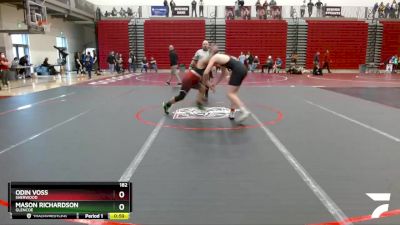 182 lbs Cons. Round 2 - Mason Richardson, Glencoe vs Odin Voss, Sherwood