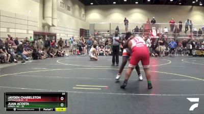 Round 1 (6 Team) - Juan Acosta, Lowell WC vs Jayden Charelston, Untouchables