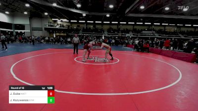 195 lbs Round Of 16 - James Dube, Mattanawcook vs Jake Kszywanos, Stratford