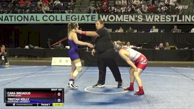 170 lbs Quarterfinal - Tristan Kelly, McKendree University vs Cara Broadus, Sacred Heart