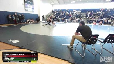 120 lbs Semifinal - Isaac Schlegelmilch, Mt. Si vs Isaac Muniz, Gonzaga Prep