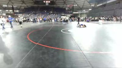 56 lbs Cons. Semi - Colton Fernandez, NWWC vs Axel Carpio, Federal Way Spartans Wrestling