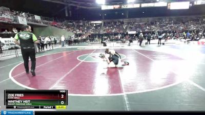 145G Cons. Round 6 - Whitney Heit, Bishop Manogue Girls vs Zoe Fries, Kuna Girls