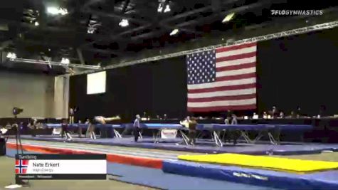 Nate Erkert - Tumbling, High Energy - 2021 USA Gymnastics Championships