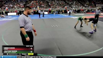 Champ. Round 1 - Orrin Kuehn, Minden vs Cristian Ramos, Omaha Skutt Catholic