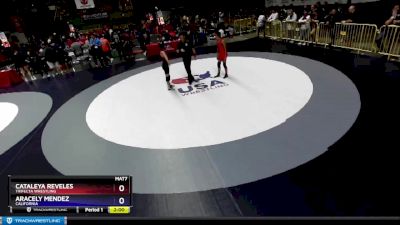 120 lbs Round 3 - Cataleya Reveles, Trifecta Wrestling vs Aracely Mendez, California