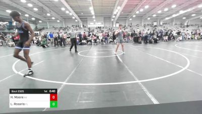 170 lbs Consi Of 4 - Hunter Moore, NV vs Lawrence Rosario, FL