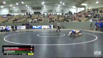 152 lbs 3rd Place - Steven Fisak, Wilson Central vs Austin Grooters, Summit