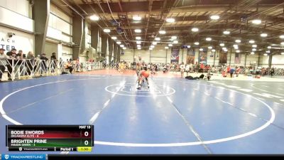 80 lbs Rd# 3 12:00pm Friday - Bodie Swords, Oklahoma Elite vs Brighten Prine, Minion Green