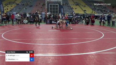 79 kg Consolation - Jared Krattiger, Gopher Wrestling Club - RTC vs Devin Skatzka, Spartan Combat RTC