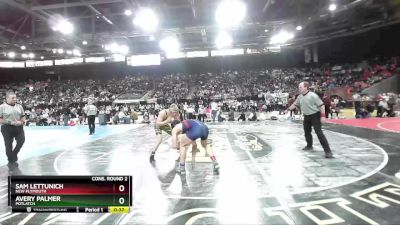 2A 152 lbs Cons. Round 2 - Sam Lettunich, New Plymouth vs Avery Palmer, Potlatch