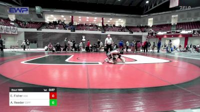 105 lbs Consolation - Ellababe Fisher, Ada High School Girls vs Annie Reeder, Coppell High School Girls