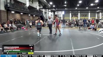 135 lbs Finals (2 Team) - Amalia Djoumessi, FEWTeamIA Purple vs Stephany Barrera, SOTM