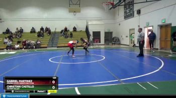 125 lbs Cons. Round 1 - Gabriel Martinez, Fresno State Wrestling Club vs Christian Castillo, Victor Valley