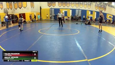 150 Gold Round 1 - Talon Figueron, Lake Gibson vs Brock Weaver, Camden County