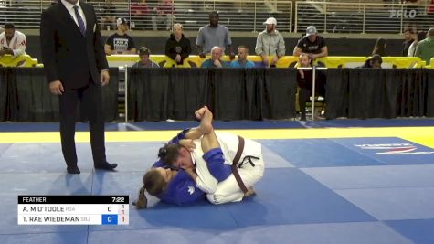 ABBIE M O'TOOLE vs TAYLER RAE WIEDEMAN 2024 Pan Jiu Jitsu IBJJF Championship