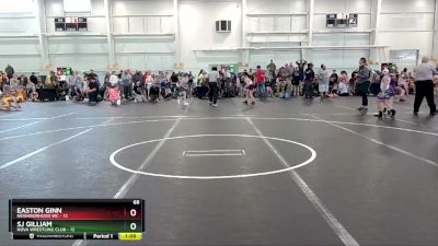 68 lbs Round 3 (6 Team) - Easton Ginn, Neighborhood WC vs SJ Gilliam, NOVA Wrestling Club