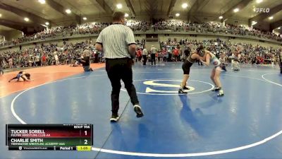 90 lbs Champ. Round 1 - Tucker Sorell, Fulton Wrestling Club-AA vs Charlie Smith, Terminator Wrestling Academy-AAA 