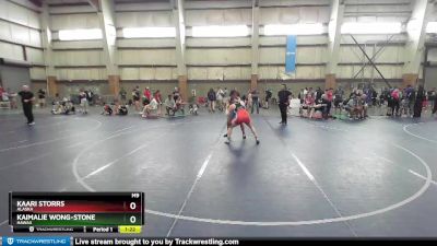 140 lbs Cons. Semi - Kaimalie Wong-Stone, Hawaii vs Kaari Storrs, Alaska