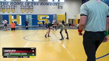 138 lbs Quarterfinals (8 Team) - Zaire Fernanders-Jackson, Lincoln vs Cooper Beck, Fleming Island