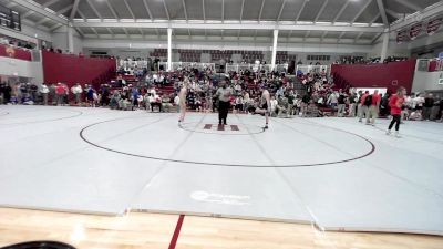 150 lbs Round Of 16 - Zack Rouse, Christian Brothers vs Jack Garrett, Blessed Trinity