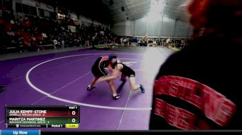 126 lbs 5th And 7th - Maritza Martinez, Burleson Centennial (Girls) vs Julia Kempf-Stone, Amarillo Tascosa (Girls)