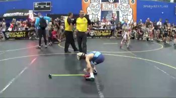 56 lbs Round 4 (8 Team) - Jack Wachstetter, American Gladiators vs Rylee Colby, Untouchables White