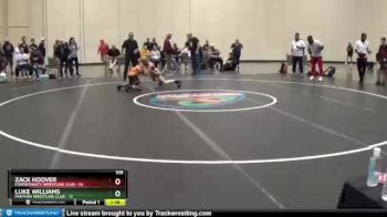 109 lbs Round 3 (6 Team) - Zack Hoover, FordDynasty Wrestling Club vs Luke Williams, Panther Wrestling Club