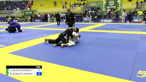 GABRIEL DA SILVA SOARES vs MARCELO AUGUSTO MIRANDA DE SOUSA 2024 Brasileiro Jiu-Jitsu IBJJF
