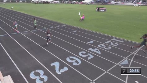 Youth Girls' 200m, Prelims 10 - Age 9