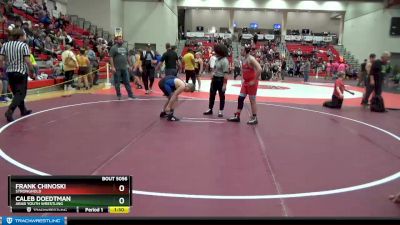 130 lbs Quarterfinal - Caleb Doedtman, Arab Youth Wrestling vs Frank Chinoski, Stronghold